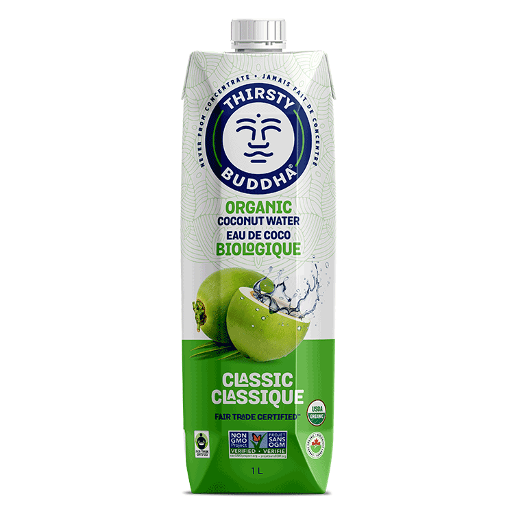 Hungry Buddha Keto Bars - Premium Organic Coconut Water 6x1L - Buddha Brands CA